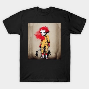 AI Bansky Mcdonalds T-Shirt